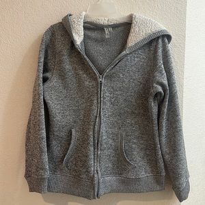 Hoodie zipper sweater
